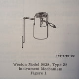 Collins 482-5156-010 aka Weston 9838 28 Overhaul Manual.  Circa 1975.
