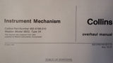 Collins 482-5158-010 aka Weston 9822 24 Overhaul Manual.  Circa 1975.