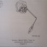 Collins 482-5158-010 aka Weston 9822 24 Overhaul Manual.  Circa 1975.