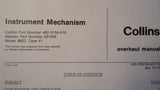 Collins 482-5155-010 aka Weston 9880 51 Overhaul Manual.  Circa 1975.