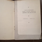 Original 1946 Republic SeaBee RC-3 Parts Manual.