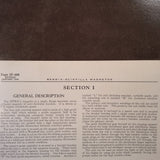 1943 Bendix Scintilla SF7RN-1 Service Instructions Booklet.
