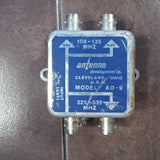 Decibel-Products Model AD-9 Nav Glideslope Antenna Diplexer Splitter.