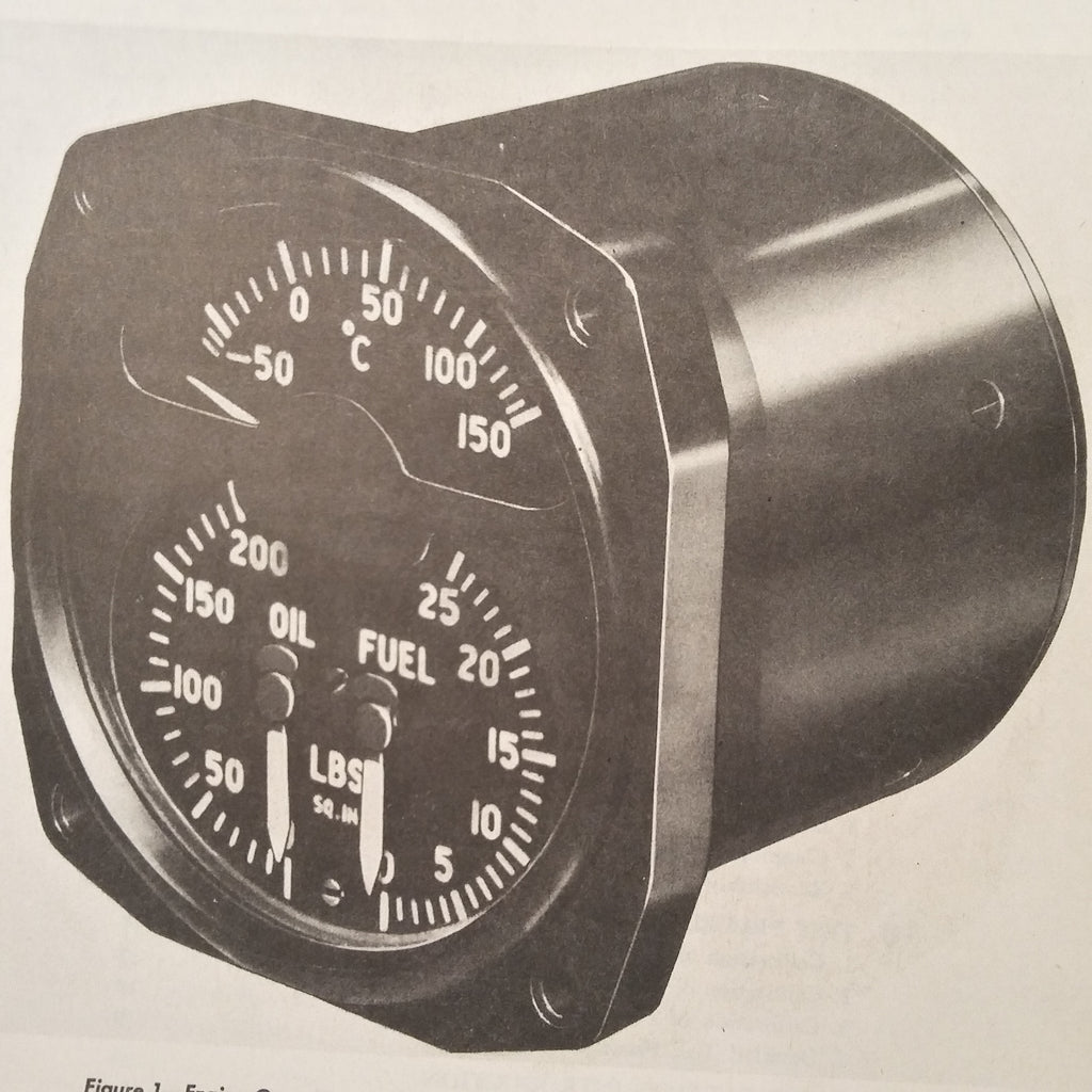 1945 Electric Auto-Lite Co., AN5773-1 AN5773-1A & AN5773-2 Triple Gauges Service & Overhaul Manual.