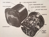 1945 Electric Auto-Lite Co., AN5773-1 AN5773-1A & AN5773-2 Triple Gauges Service & Overhaul Manual.