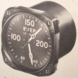 1946 Manning Maxwell & Moore R88-G-159 & R88-G-185 PSI Guages Service Manual.