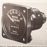1951 Eclipse Pioneer Water PSI Indicators & Transmitters 24100 & 22002 Series Service Manual.