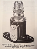 1951 Eclipse Pioneer Water PSI Indicators & Transmitters 24100 & 22002 Series Service Manual.