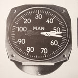 1944 Ranco Marshalltown, American Meter AN-5770 Series Manifold PSI Gauge Instruction & Parts Manual.