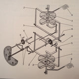1950 Kollsman Manifold PSI Gauge AN5770-2A-12 Service & Overhaul Manual.