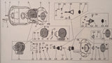 1950 Kollsman Manifold PSI Gauge AN5770-2A-12 Service & Overhaul Manual.