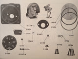 1943 1953 U.S. Gauge, Manning, Auto-Lite & McGrah Pressure Gauges Parts Manual.