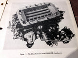 Chandler-Evans Injection Carburetor 1900CPB-3 Overhaul Service Parts Manual.  Circa 1944.