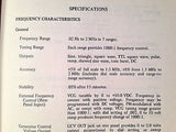 BK Precision 3020 Sweep Function Generator Instruction Manual.