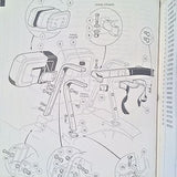 1996 ClubCar DS Golf Carts Gasoline Electric Parts Manual.