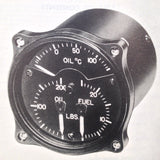 1945 Edison Engine Gauge Units AN5773-1 pn 33351 Service Manual.
