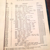Original 1950, 1951 Piper Pacer PA-20 & 1951 PA-22 Tri-Pacer Parts List Manual.