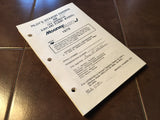1978 Mooney M20J Pilot's Operating Handbook..