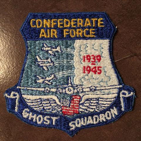 4 x 3.75" CAF Confererate Air Force Ghost Squadron Sewable Patch.