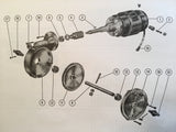 Original 1949-1962 Beechcraft D18S and D18C Parts Manual.