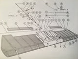 Original 1949-1955 Beechcraft D18S and D18C Parts Manual.