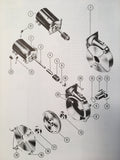 Original 1949-1955 Beechcraft D18S and D18C Parts Manual.