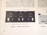 1943 Sperry A-3 Autopilot Operation Instruction Manual.