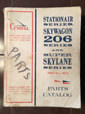 1964-1973 Cessna Model 206 Parts Manual.