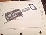 1944 Electric Auto-Lite MBG-4011 Starting Motor Instruction & Parts Manual.