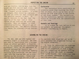 1939 Continental A50, A65, A75 Operator's Handbook.