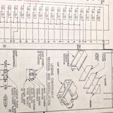 Korry Manufacturing 476-726-1359 Annunciator Install Data Sheets. Circa 1976.