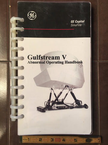 Gulfstream V Emergency & Abnormal Operating Handbook.  GV.
