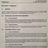 Trimble TNL 2000A & TNL 3000 Install & Checkout Manual.