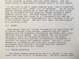 Subaru EJ22 Legacy  Engine Conversion Manual.