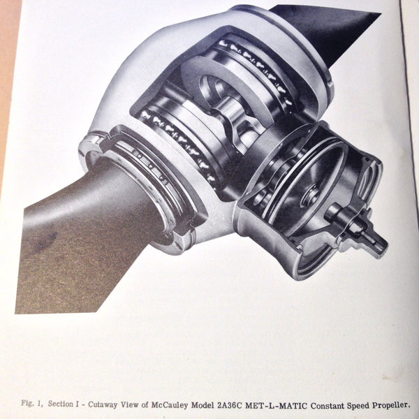 McCauley Met-L-Matic 2A36C Constant Speed Propeller Service Manual. Ci –  G's Plane Stuff