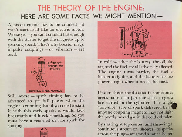"The ABC's of the Bendix Shower of Sparks" Ignition System Booklet. – G
