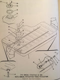 1963-1974 Cessna 172D/E/F/G/H/I/K/L/M, P172, FP172, F172D/E/F/G/H/K/L/M Parts Manual.