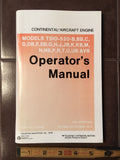 Continental TSIO-520 Series Operator's Handbook.