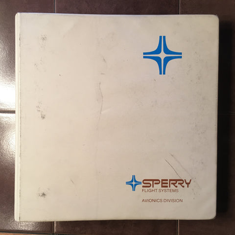 Sperry DI-5001 Radar Indicator MI-585301 & MI-585301-1 Service Manual.