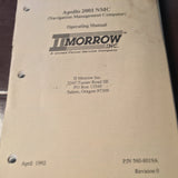 Apollo 2001 NMC Nav Management Computer Pilot's Guide.