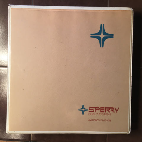 Sperry RT-5001 Radar Service & Parts Manual, MI-585300-1.