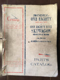 1963-1973 Cessna 180F/G/H/J, Cessna 185/A/B/C/D/E & A185E/F Parts Manual.