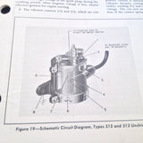 1946 Eclipse-Pioneer High-Tension Booster Coils 512, 513, 1313, 1367 & 1497 Service Overhaul & Parts Manual.
