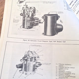 1946 Eclipse-Pioneer High-Tension Booster Coils 512, 513, 1313, 1367 & 1497 Service Overhaul & Parts Manual.