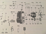 Bendix S-20 Magnetos S4L(R)N-20 & S4L(R)N-21 Parts Manual.  Circa 1974.