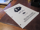 Eisemann Model "AM" Magnetos as used on Franklin 4 & 6 Cylinder Engines Service Booklet.  Circa 1942.