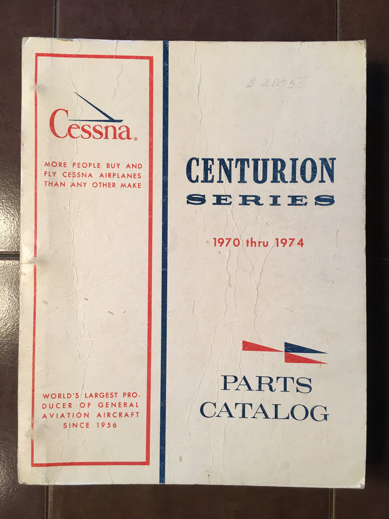 1970-1974 Cessna 210K & 210L Centurion Parts Manual