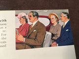 1948 Stinson Flying Station Wagon 4 page Sales Brochure, 7.5x11".
