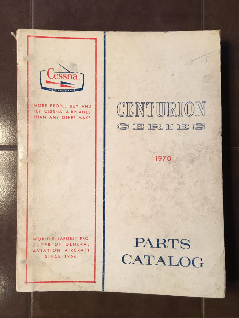 1970 Cessna Model 210K & T210K Centurion Parts Manual.