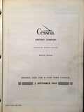 1970 Cessna Model 210K & T210K Centurion Parts Manual.